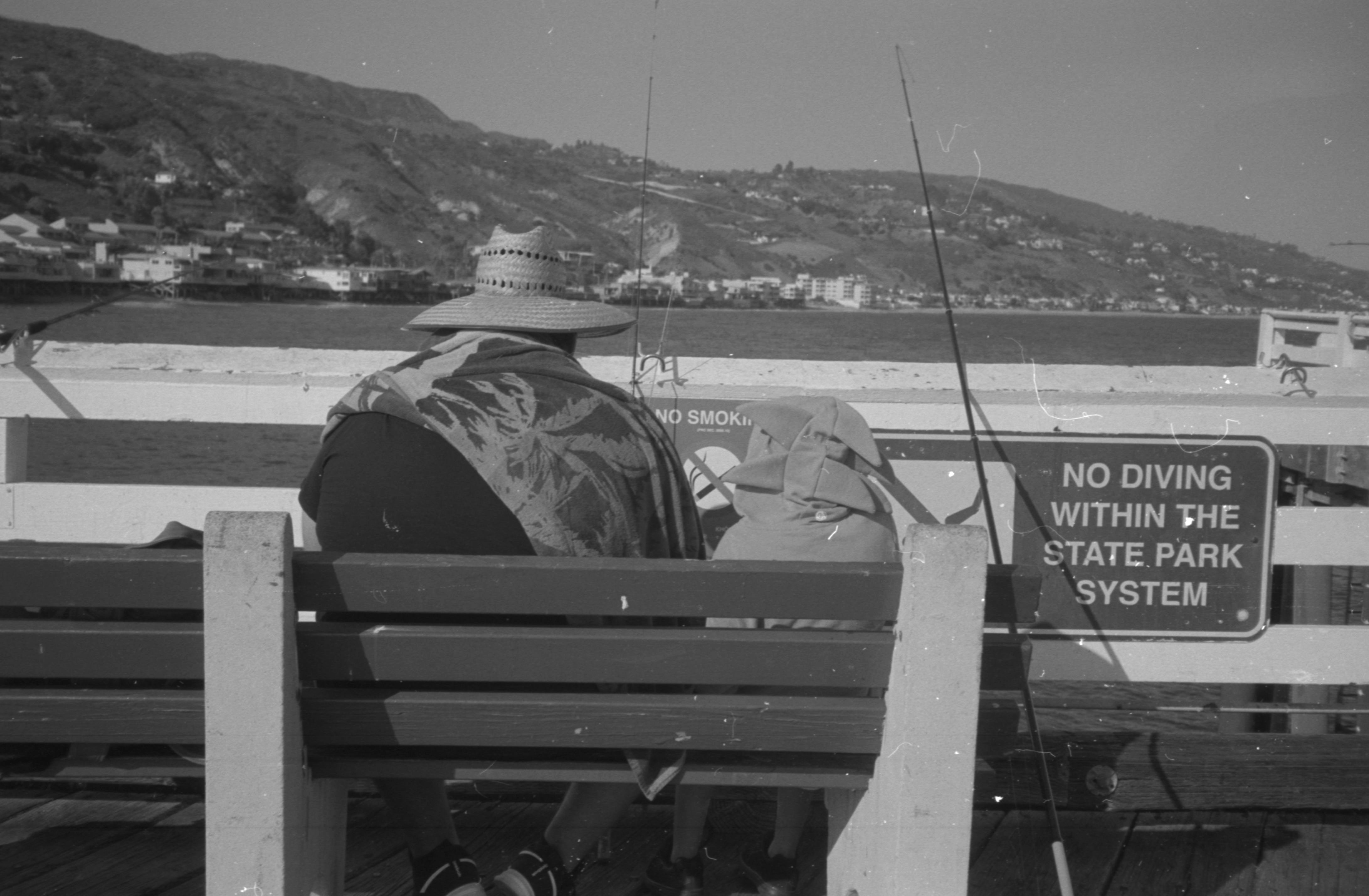 A Pier to Nowhere 35mm CineStill XX Double X