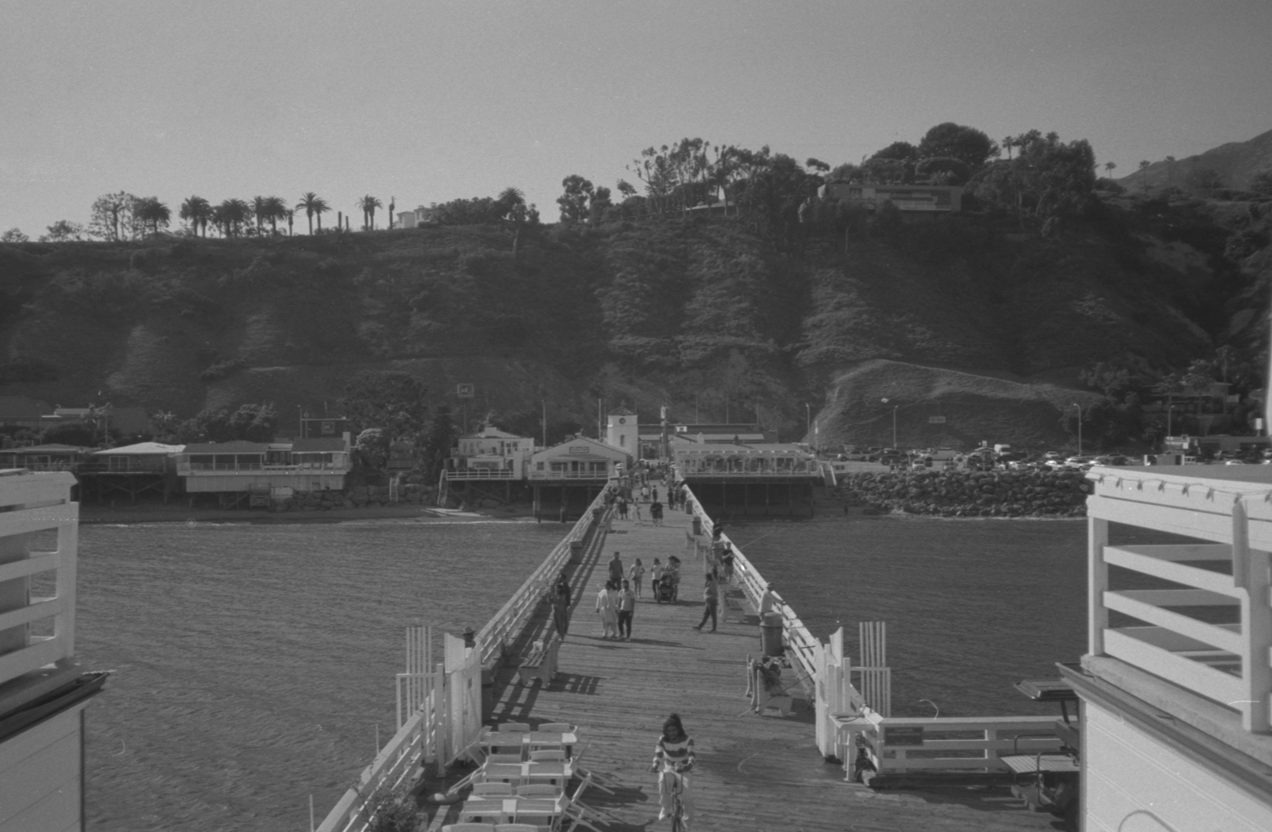 A Pier to Nowhere 35mm CineStill XX Double X