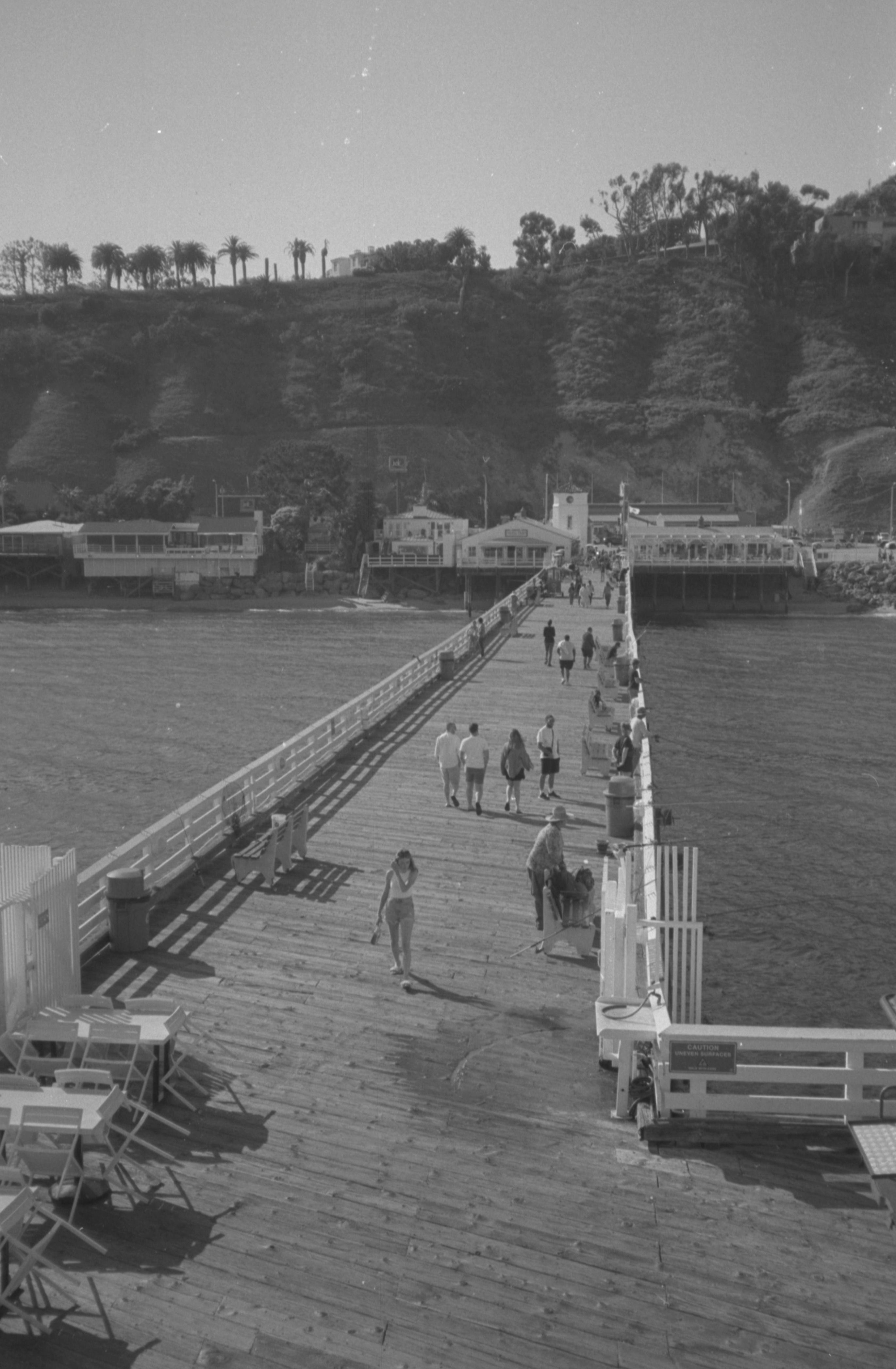 A Pier to Nowhere 35mm CineStill XX Double X