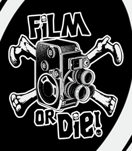 Film or Die Holographic Sticker